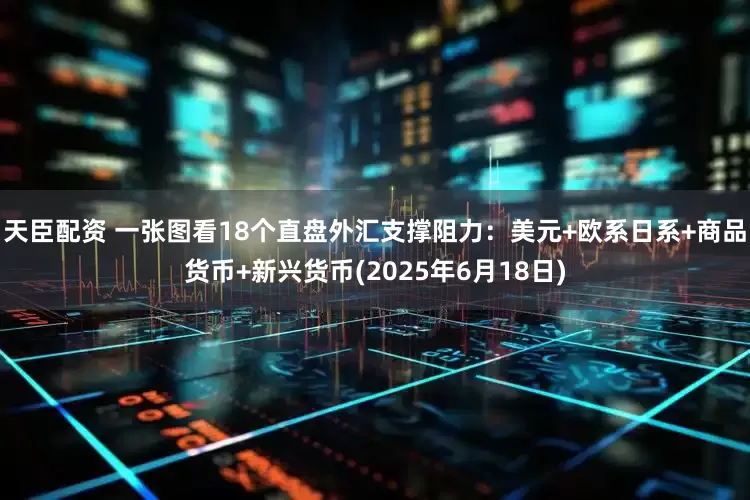 天臣配资 一张图看18个直盘外汇支撑阻力：美元+欧系日系+商品货币+新兴货币(2025年6月18日)